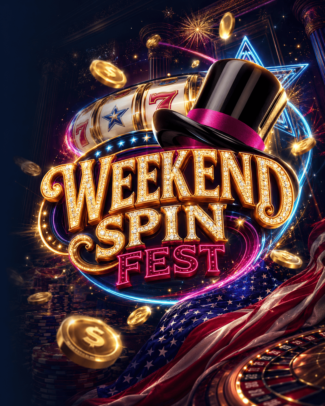 Weekend Spin Fest campaign artwork